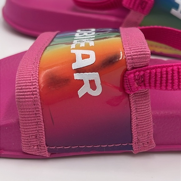 Hobibear Girls’ Hot Pink Casual Pool/Beach Sandals - Size 24M - Picture 6 of 7